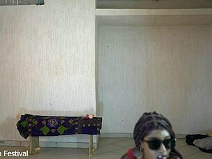 perfect ebony tits on a skinny chocolate body with narrow ass and gay solo.