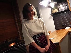 Young teen cleans up for cash in part 2 story