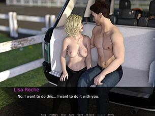 nursing back to pleasure episode 207 in anime hentai game style.