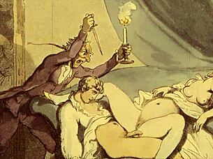 these vintage erotic drawings got me hooked, old school hentai comics with retro anime style. 😍