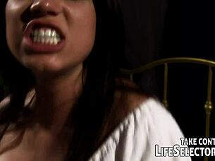 Exorcism of a possessed angel.