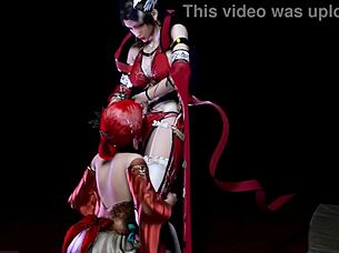 i fuked two bigboob princesses in threesome 3d animaton, creampie n all