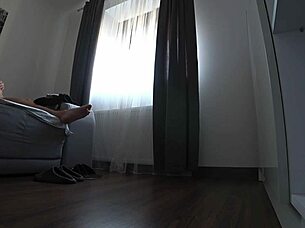 Incredible wife cheats in homemade porn 😏