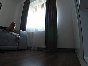 Incredible wife cheats in homemade porn 😏