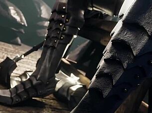 fucked queen, saw warrior fingering