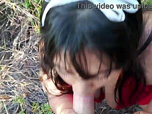 did you see outdoor sex with my cousin?