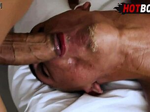 Big Black Cock POV Fucking Amateur Gay Friend's Monster Dick