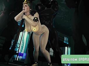 Milf Letting All Boys Take Turn on Her Holes in Interracial 3Some