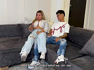 Why does the Colombian blonde milf fuck her stepsons nerdy best friend?