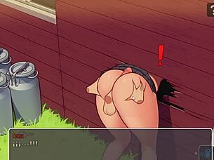 Accidental Exposure in Countryside Hentai Game