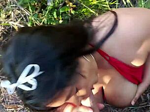 did you see outdoor sex with my cousin?