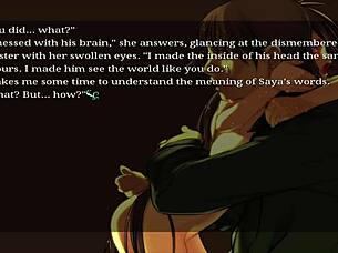 Song of Saya part 9 featuring Japanese anime hentai monsters and small tits.