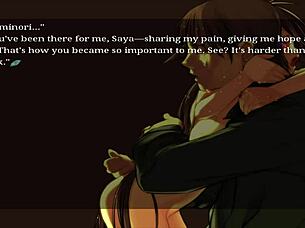 Song of Saya part 9 featuring Japanese anime hentai monsters and small tits.