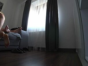 Incredible wife cheats in homemade porn 😏