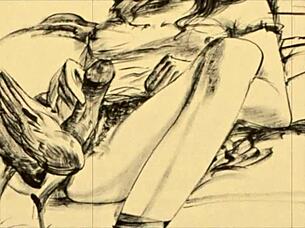 vintage erotic illustration collection