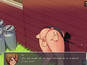 Accidental Exposure in Countryside Hentai Game