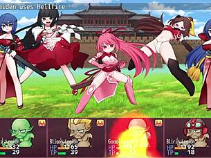 Goblins strike back with instant action on heroines in fantasy game playthrough part 5