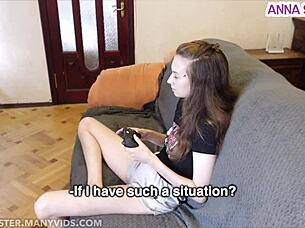 gay guy has sex with roommate while playing game, dirty talk included