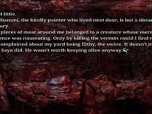 Song of Saya part 9 featuring Japanese anime hentai monsters and small tits.