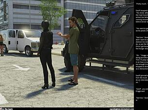 빅 애플 스몰 제스처 에피소드 24: 강렬한 3D 만화 섹스