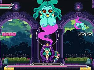 cute anime girl in flip witch pixel episode thirteen