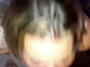 Blonde girlfriend filled with cum