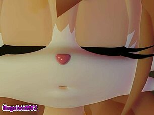 和老Angeloid003的吞噬快感之夜，狂野动画