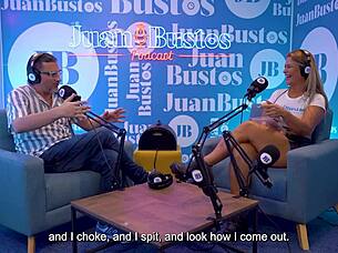 Kata Sanchez cums on vibrating machine. Hot milf in miniskirt wet pussy