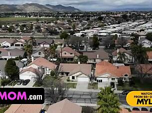 Took the naughty redhead to the motel for blowjob