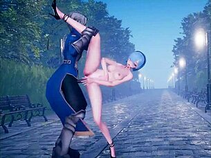 Why is this cute anime girl dancing while getting fucked?