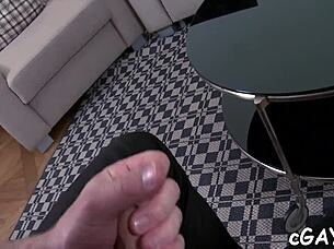 Two hot gay guys explore their passion in a steamy homo sex encounter.