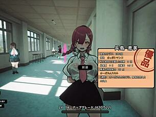 playing perverted game in aid pregnancy academy hentai