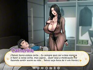 Does your aunt rub tits on your cock?