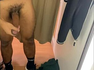 busty bbw milf masturbates her shaved pussy and squirts