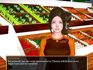 My new family 468 features redhead teen with small tits in homemade cartoon game