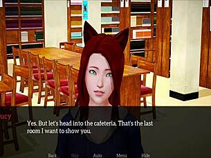 redhead teen with small tits in family hentai