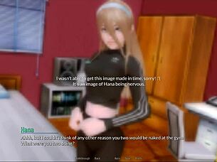 Redhead Performs Deepthroat Blowjob Behind The Scenes In Reality Show