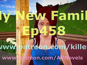 My New Family 458: Small Tits Redhead Blonde Milf in Homemade Cartoon Hentai