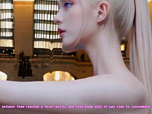 Watch this 21yo blonde doll get joi in New York?