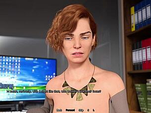 Horny Teacher's Handjob After Foot Massage