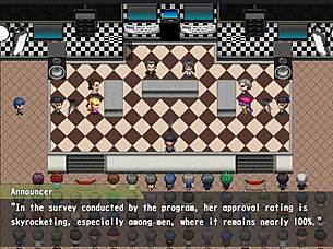 Magical girl with big tits in anime game part 19