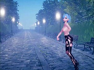 Why is this cute anime girl dancing while getting fucked?