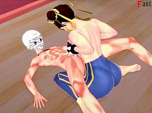 Can Chun-Li Handle Hard Fucking In Fortnite?