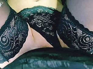 Trip ends with big cumshot on pussy part 2