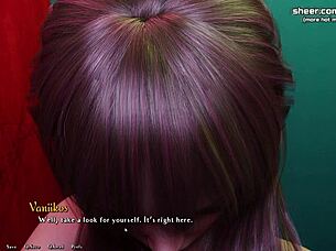 hungry for big cock, she deepthroats a stranger at the party