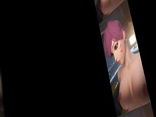 i'm watching this pmv 3d hentai with hot music and it's so sexy