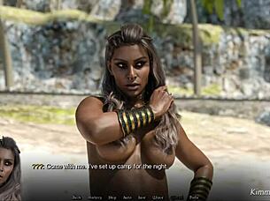 Lara Croft gets gangbanged by big dick monsters on an enchanted island in this 3D hentai adventure