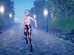 Why is this cute anime girl dancing while getting fucked?