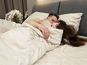 He promised gentleness but delivers rough quickie with tight pussy