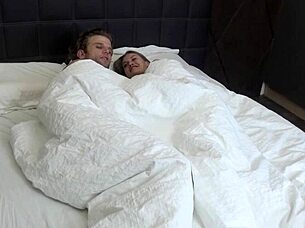 Hot Teen Shares Boyfriend's Monster Cock In Quickie Rimjob!